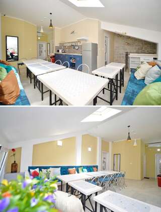 Хостелы Hostel Pupa Котор Спальное место на двухъярусной кровати в общем номере для мужчин и женщин-6